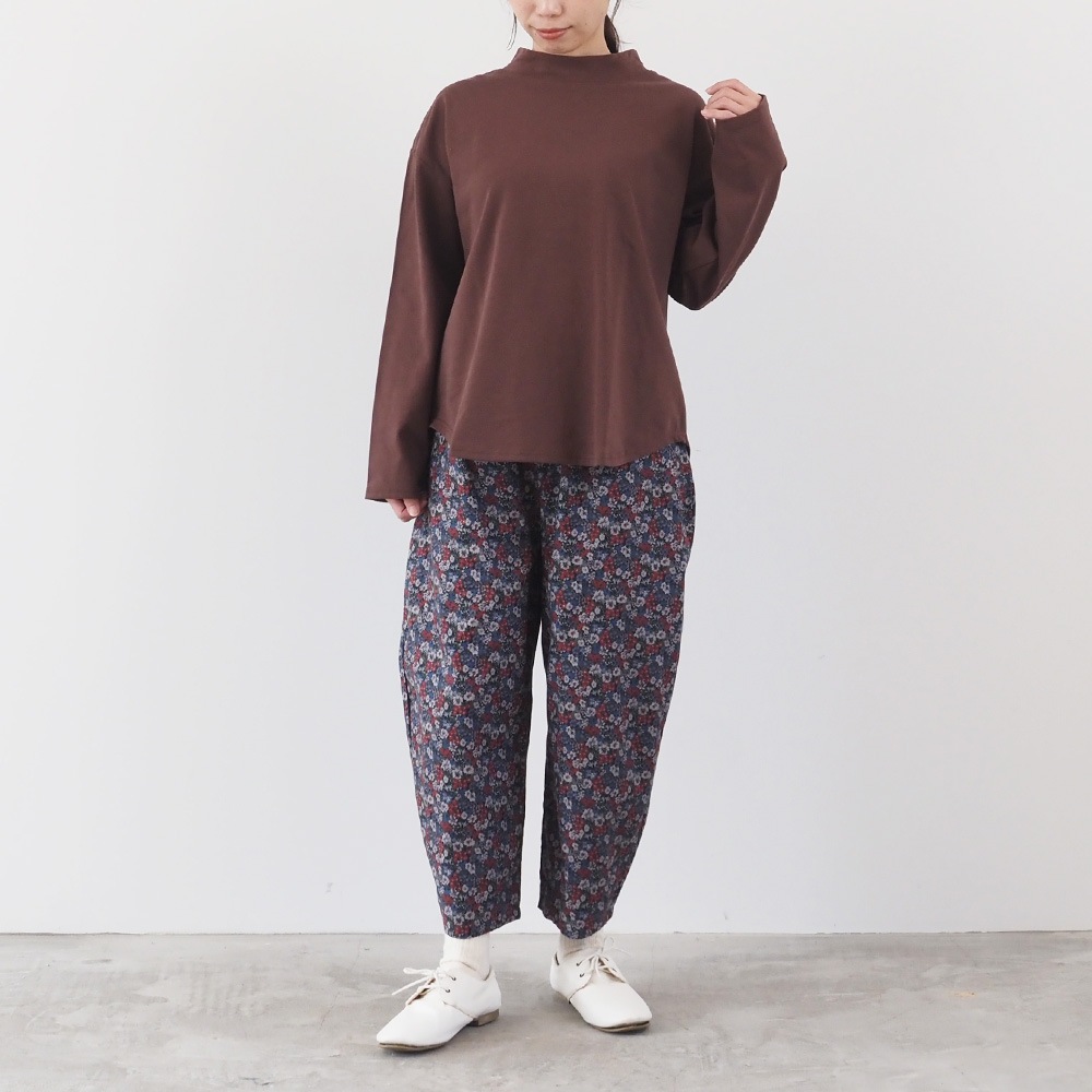 NARU(ナル) デラヴェジャージ モックネックシャツ 665210