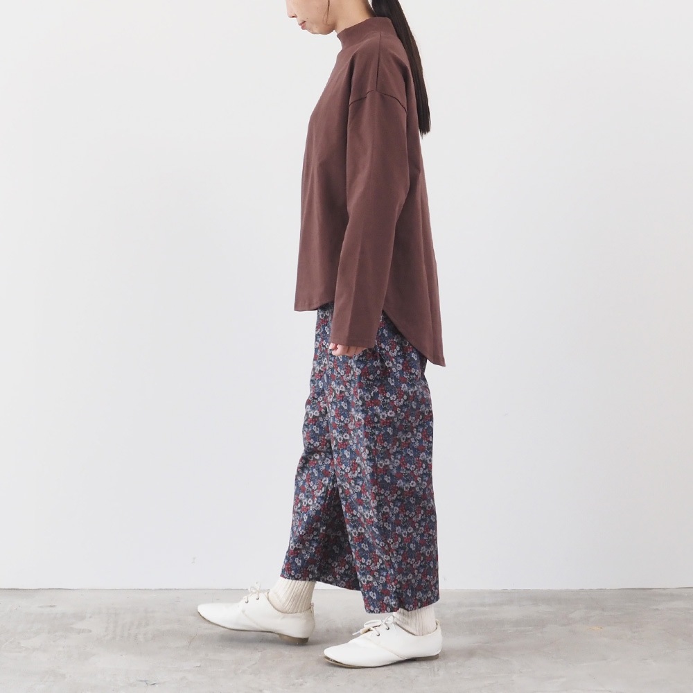 NARU(ナル) デラヴェジャージ モックネックシャツ 665210