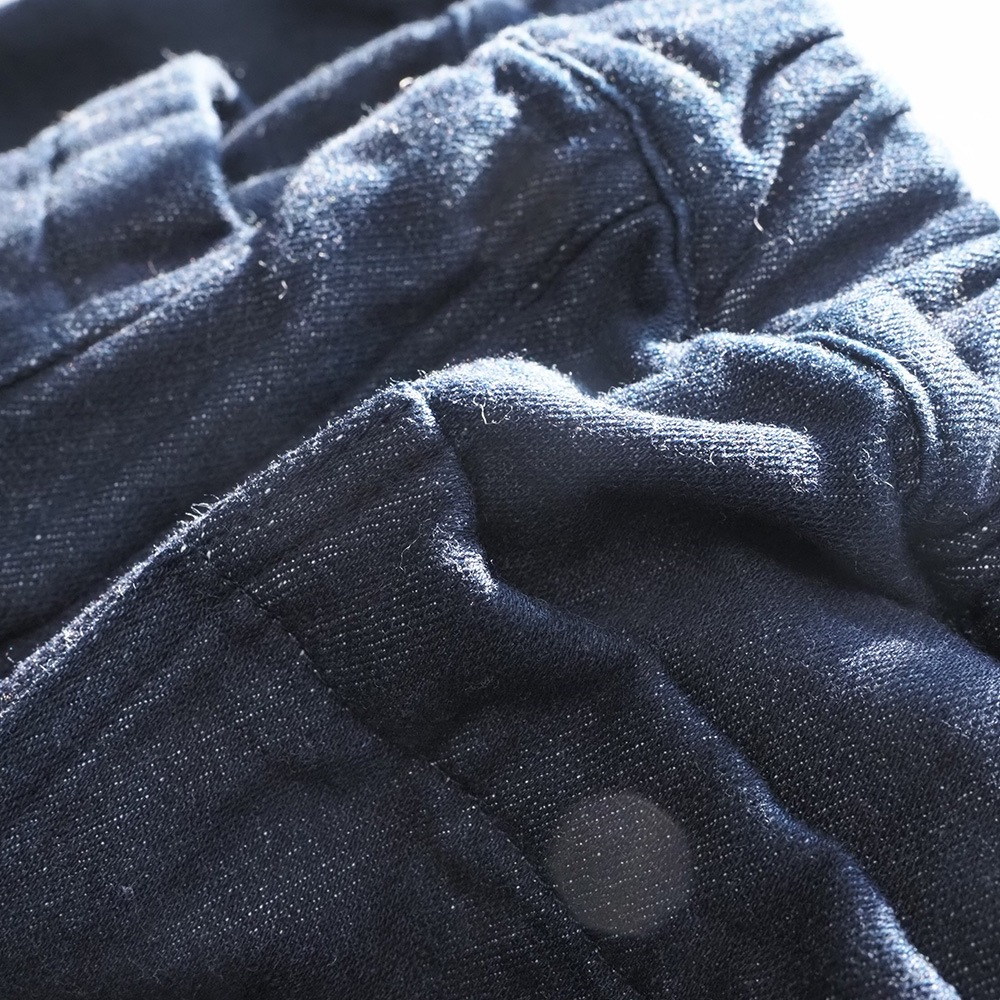 NARU(ナル) ムラデニム裏起毛 コージーパンツ 6688511