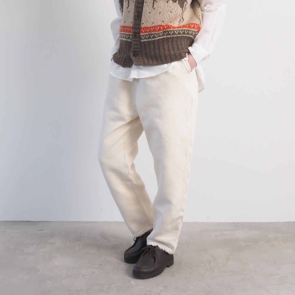 NARU(ナル) ムラデニム裏起毛 コージーパンツ 6688511