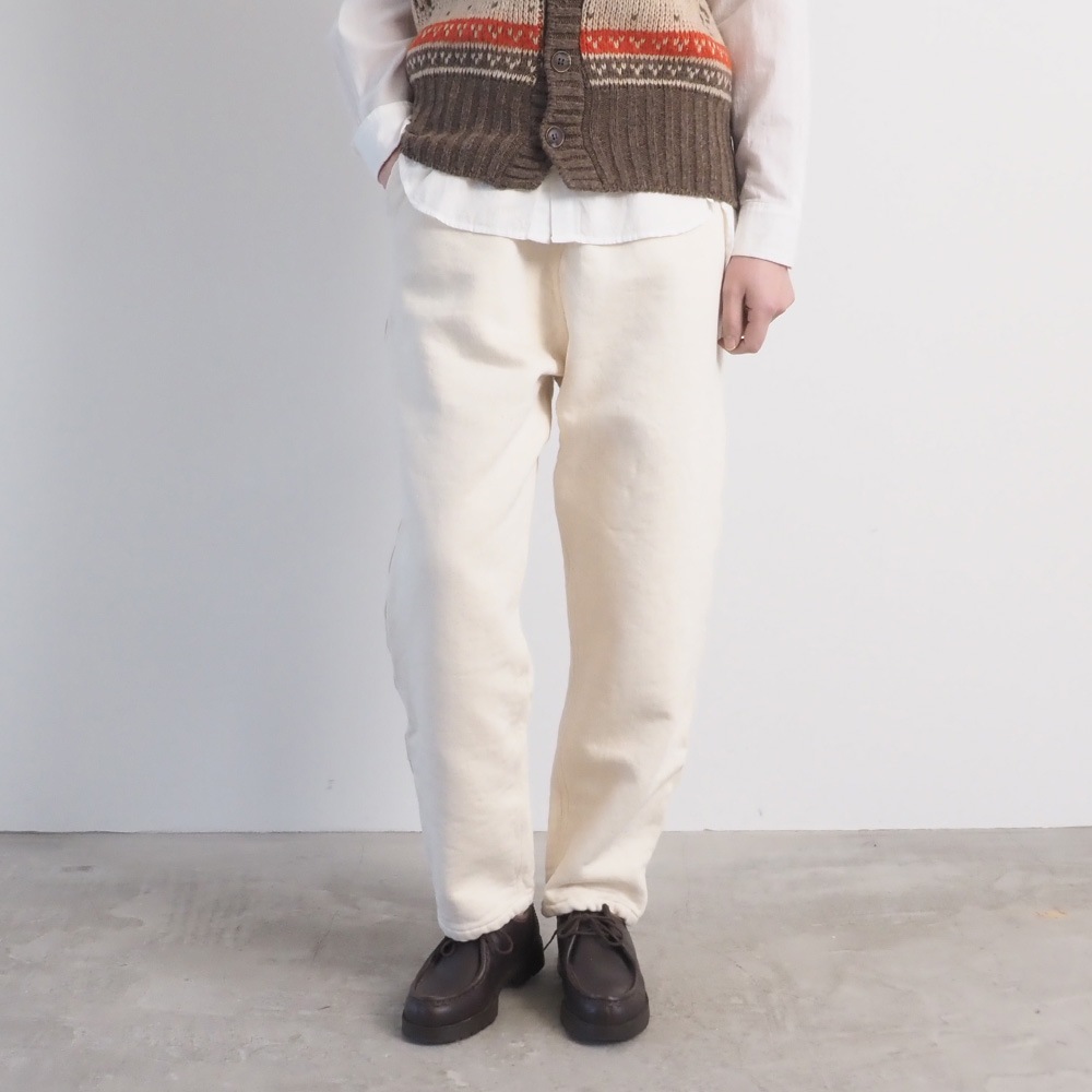 NARU(ナル) ムラデニム裏起毛 コージーパンツ 6688511