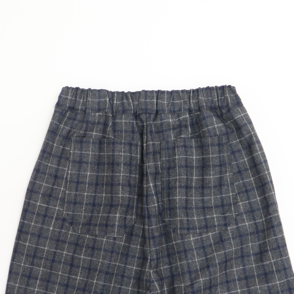 NARU(ナル) ウールリサイクルクロスチェック コージーパンツ 6569381