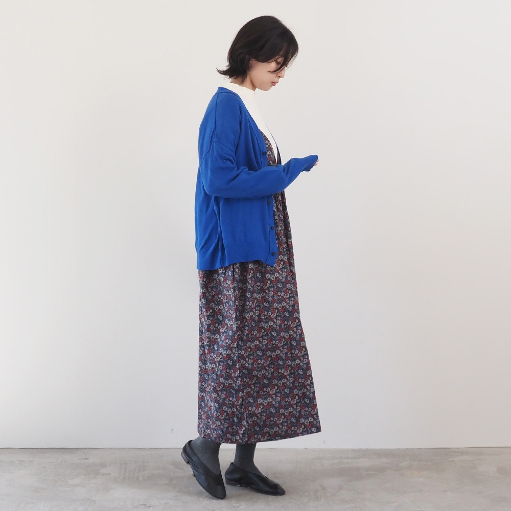 NARU(ナル) ムースヤーン　Vニットカーデ 666701