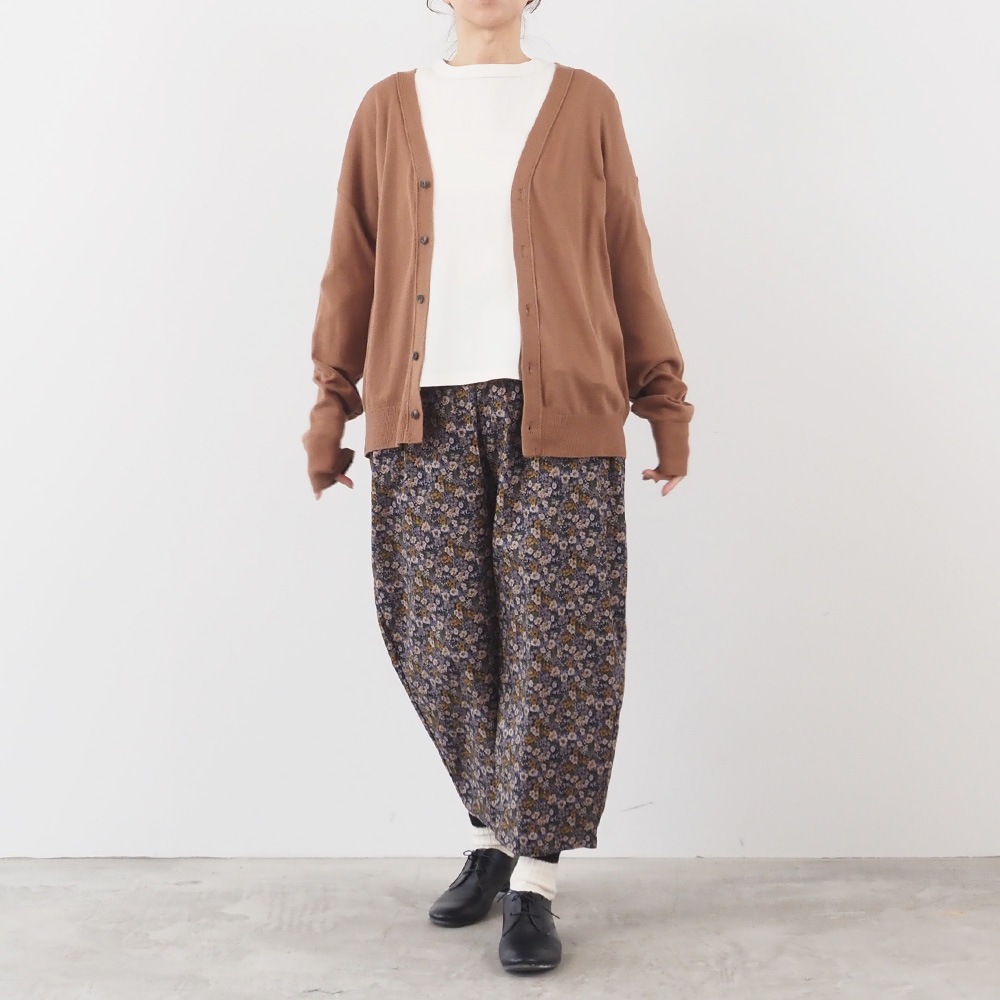 NARU(ナル) ムースヤーン　Vニットカーデ 666701