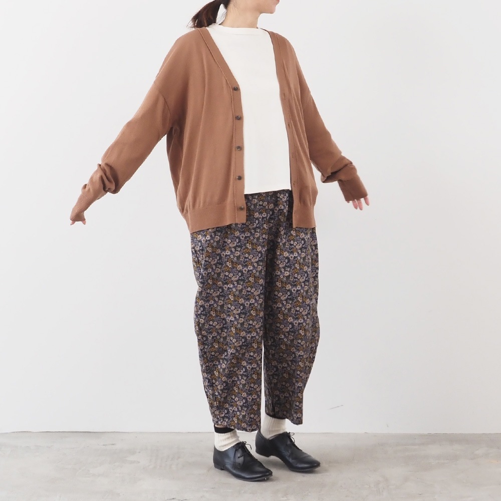 NARU(ナル) ムースヤーン　Vニットカーデ 666701