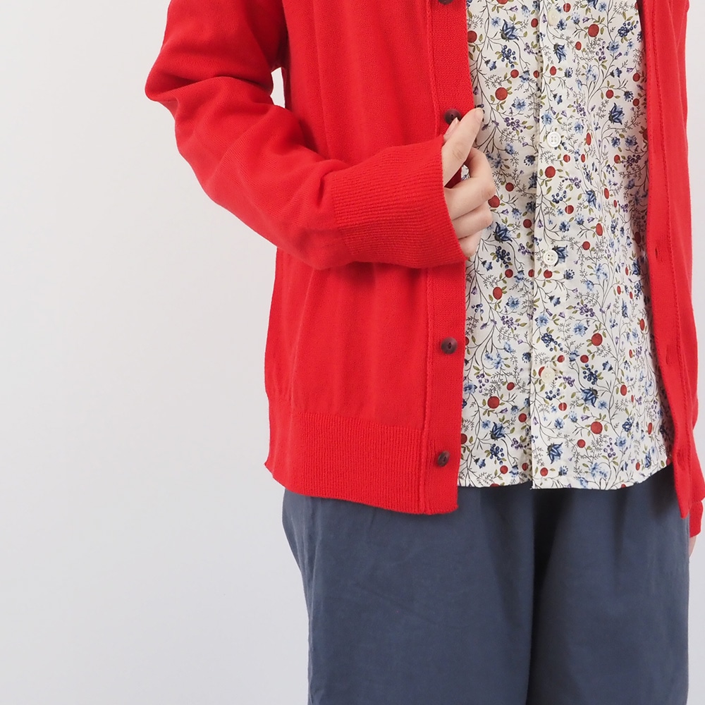 NARU(ナル) ムースヤーン　Vニットカーデ 666701