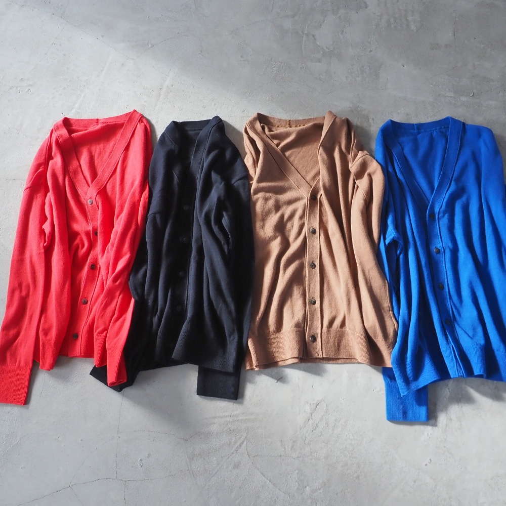 NARU(ナル) ムースヤーン　Vニットカーデ 666701