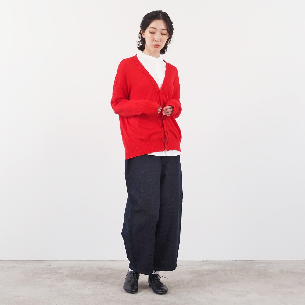 NARU(ナル) ムースヤーン　Vニットカーデ 666701