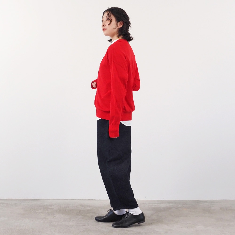 NARU(ナル) ムースヤーン　Vニットカーデ 666701