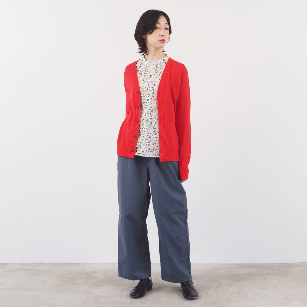 NARU(ナル) ムースヤーン　Vニットカーデ 666701