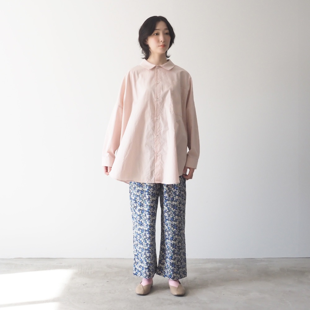 NARU(ナル) 50ブロードハンドワッシャーユルリシャツ 670901