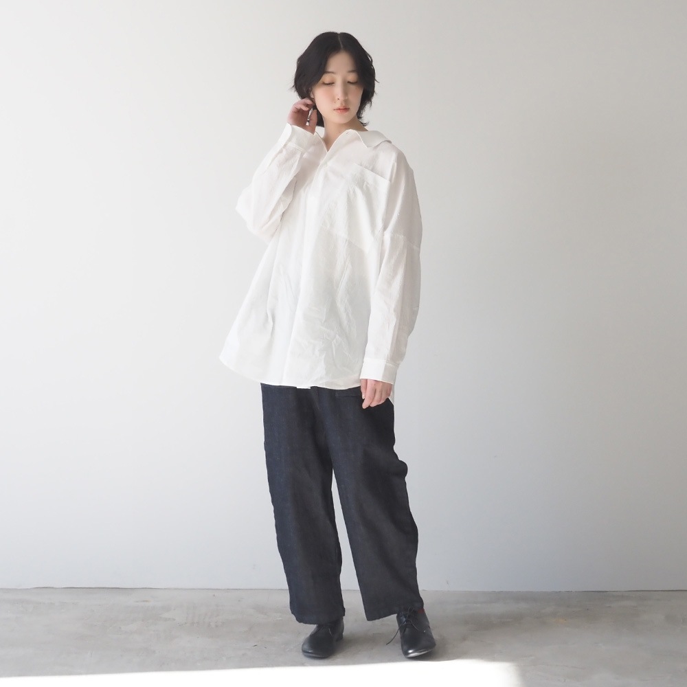 NARU(ナル) 50ブロードハンドワッシャーユルリシャツ 670901