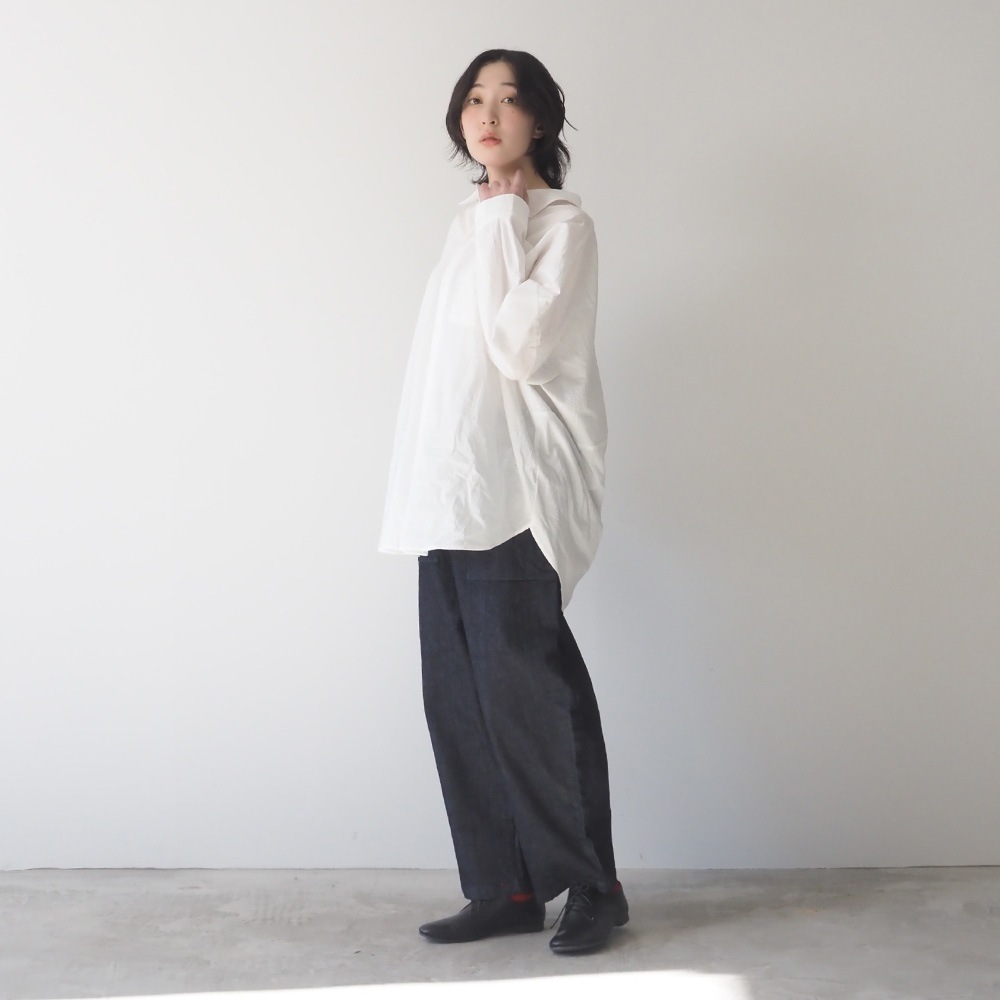 NARU(ナル) 50ブロードハンドワッシャーユルリシャツ 670901