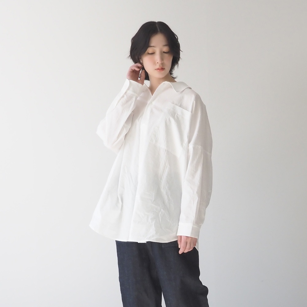 NARU(ナル) 50ブロードハンドワッシャーユルリシャツ 670901