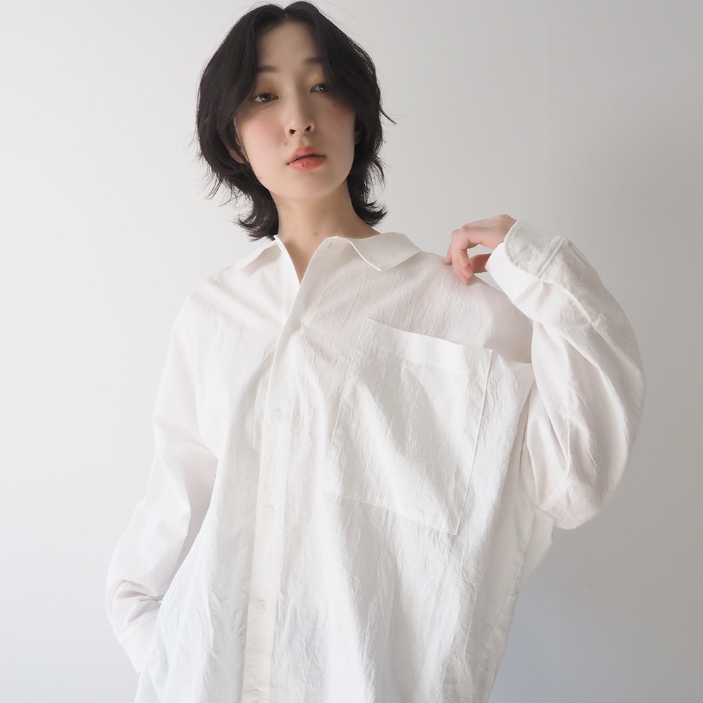 NARU(ナル) 50ブロードハンドワッシャーユルリシャツ 670901