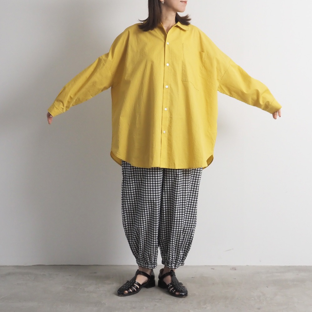 NARU(ナル) 50ブロードハンドワッシャーユルリシャツ 670901