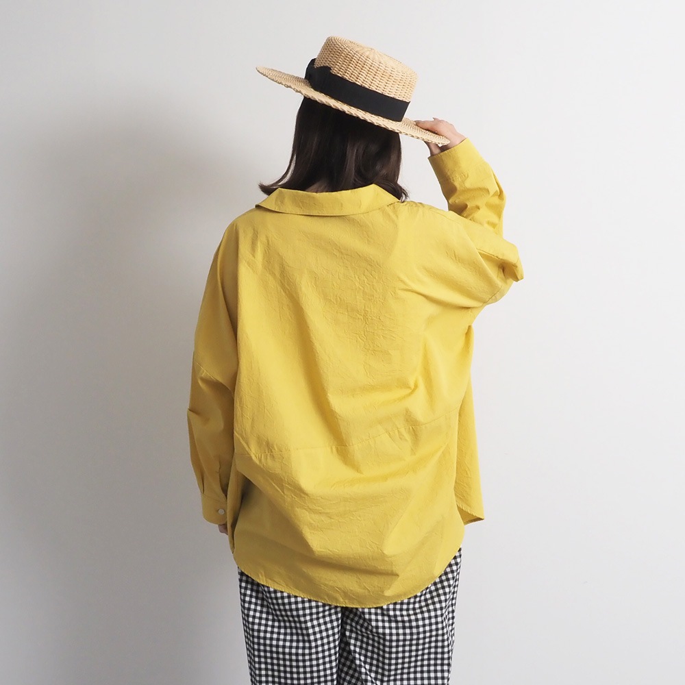 NARU(ナル) 50ブロードハンドワッシャーユルリシャツ 670901