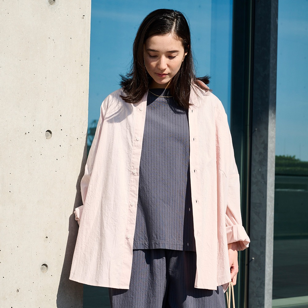 NARU(ナル) 50ブロードハンドワッシャーユルリシャツ 670901