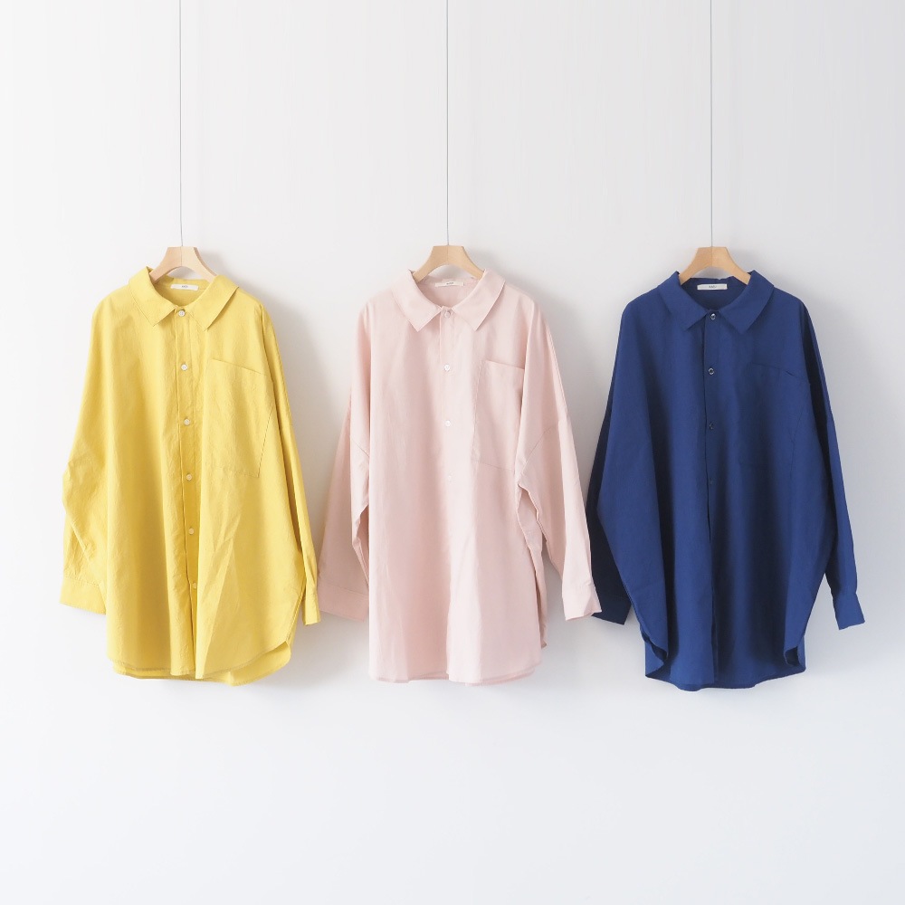 NARU(ナル) 50ブロードハンドワッシャーユルリシャツ 670901