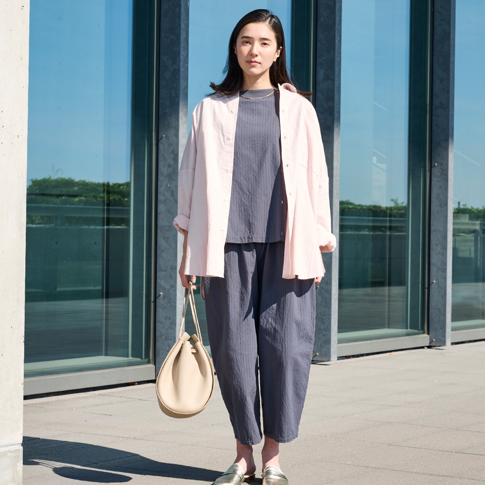 NARU(ナル) 50ブロードハンドワッシャーユルリシャツ 670901