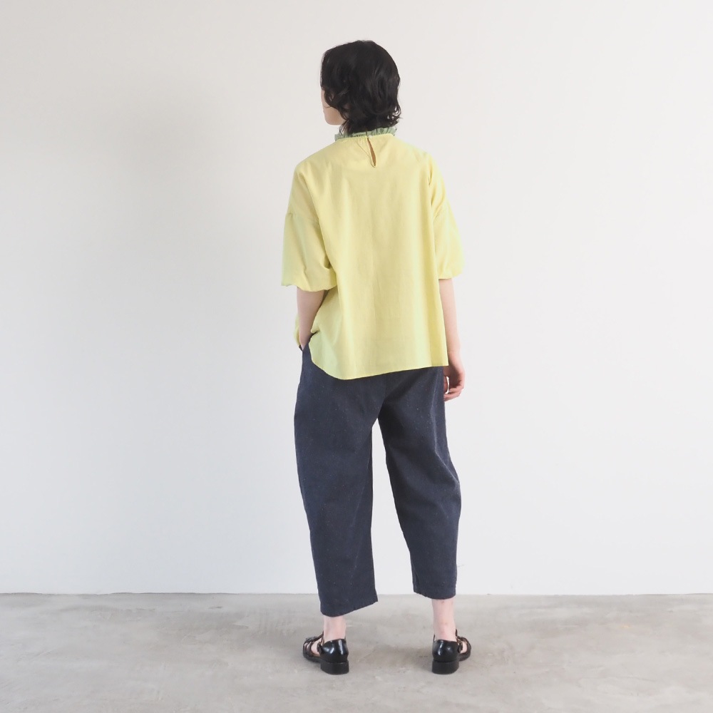 【新色入荷】WEB限定カラーあり！NARU(ナル) 60ふんわりローン リエカブラウス 629915BE