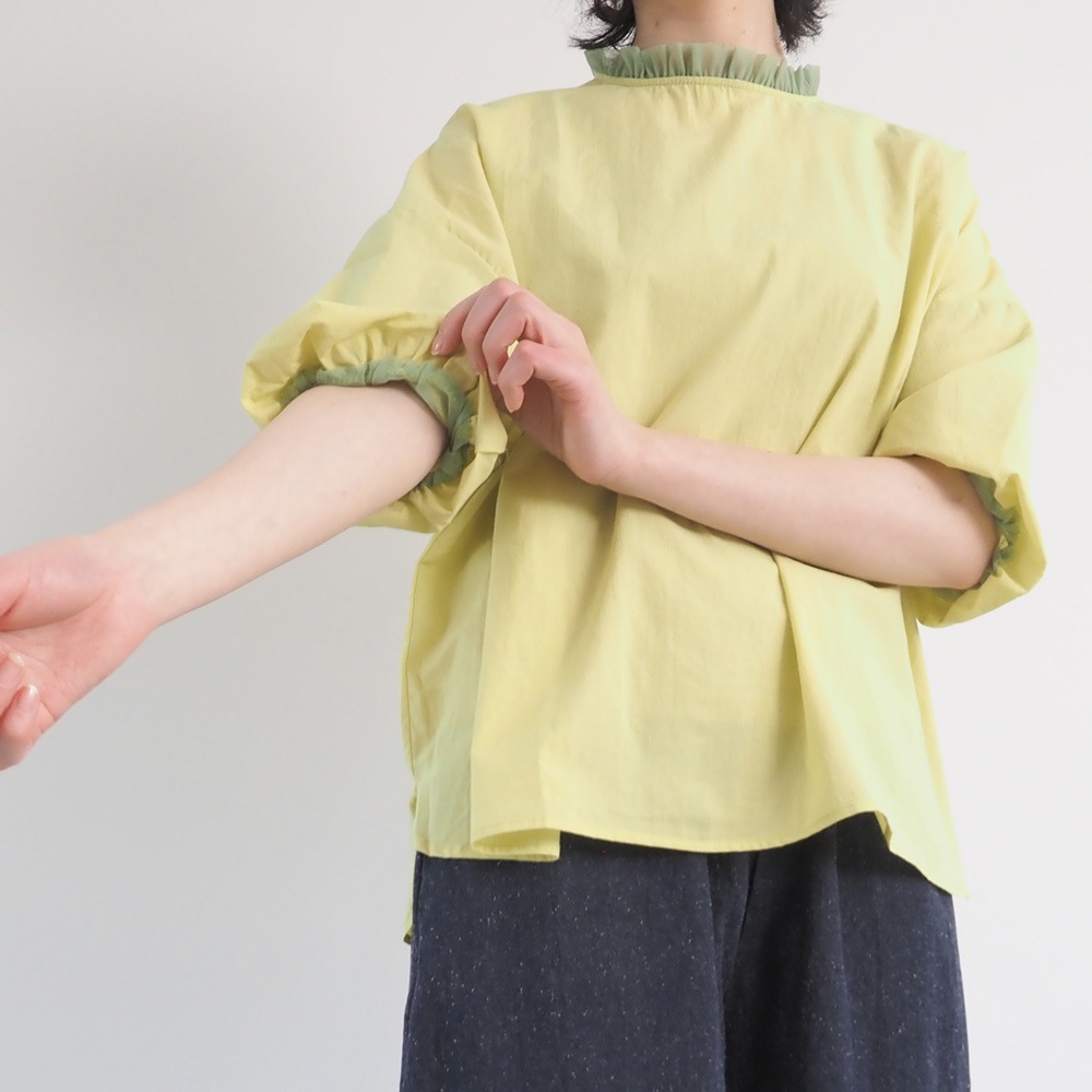 【新色入荷】WEB限定カラーあり！NARU(ナル) 60ふんわりローン リエカブラウス 629915BE