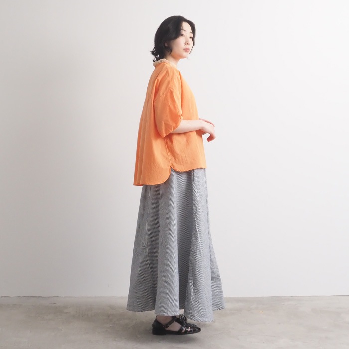 【新色入荷】WEB限定カラーあり！NARU(ナル) 60ふんわりローン リエカブラウス 629915BE