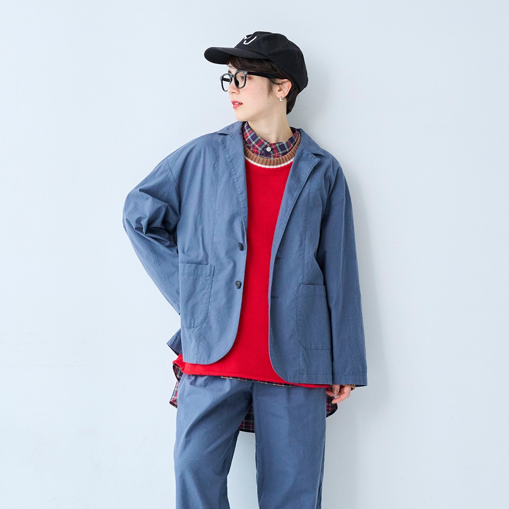 NARU(ナル) ソフトシーチング テーラードジャケット 665806