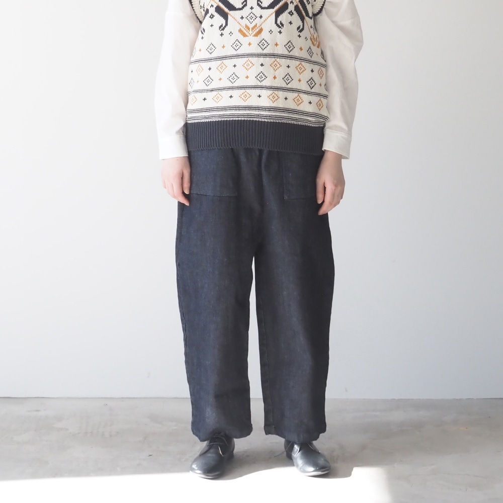 NARU(ナル) 12.5ozストレッチデニム裏起毛 クラフトパンツ 6698001