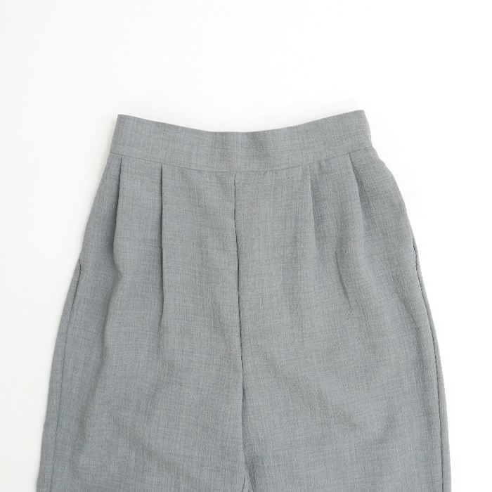 NARU(ナル) リネンライクリノシャンブレー スリムパンツ 654941