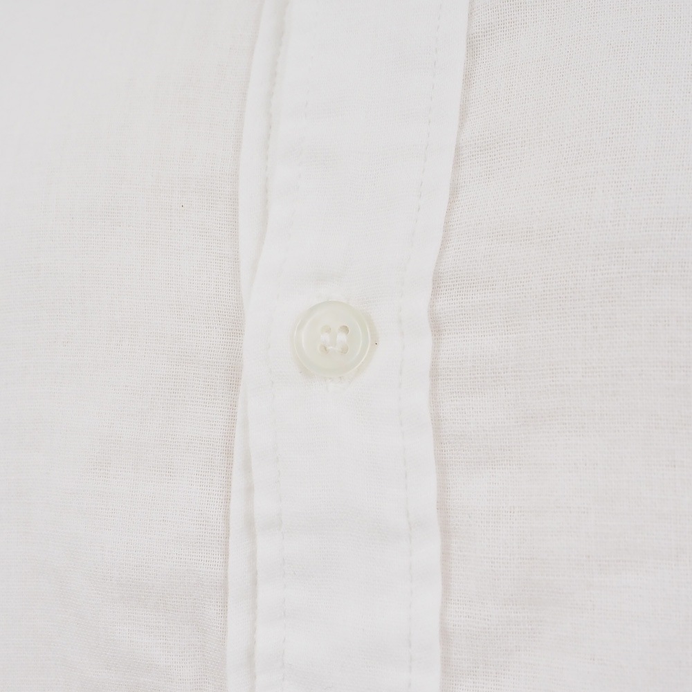 NARU(ナル) ダブルガーゼ オールデイズシャツ「スタンドカラー&イージーフィット」 665810