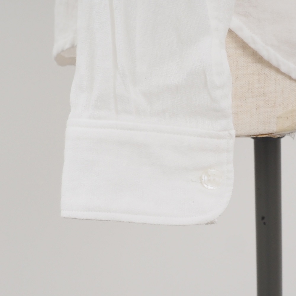 NARU(ナル) ダブルガーゼ オールデイズシャツ「スタンドカラー&イージーフィット」 665810