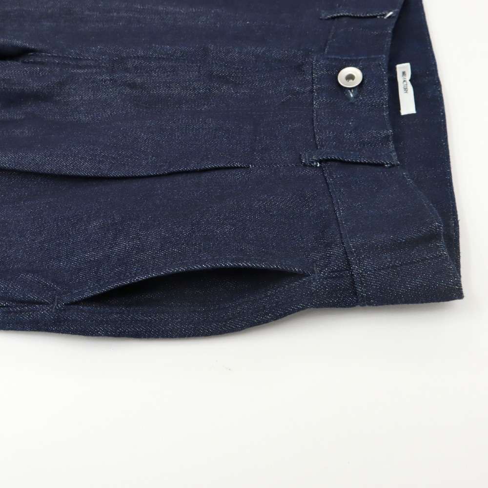 NARU(ナル) 12ozデニムタックストレートパンツ 661825