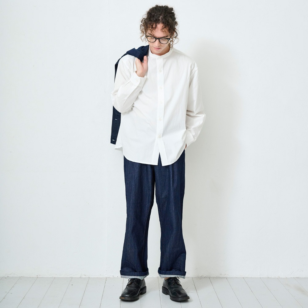 NARU(ナル) 12ozデニムタックストレートパンツ 661825 | all_items