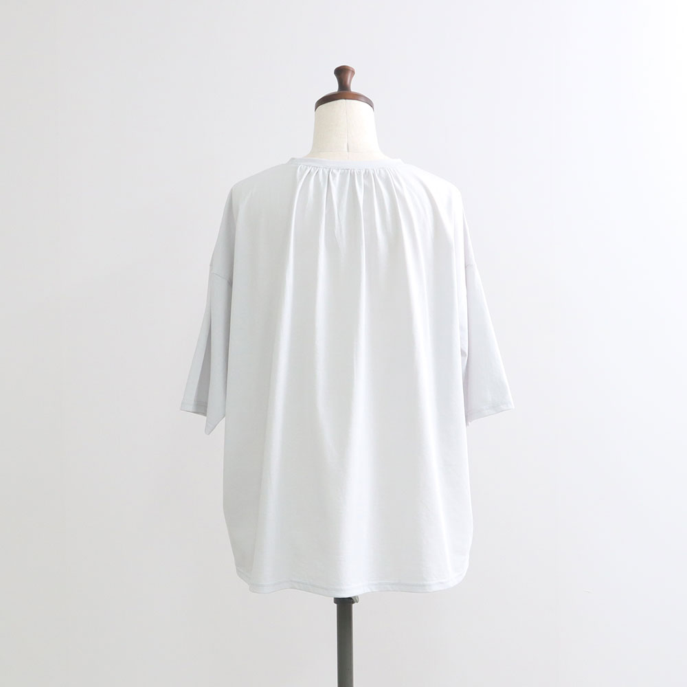 NARU(ナル) 72サイロ うしろドレープTシャツ 672201