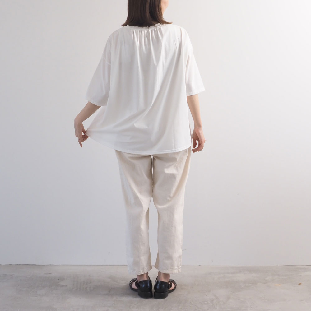 NARU(ナル) 72サイロ うしろドレープTシャツ 672201