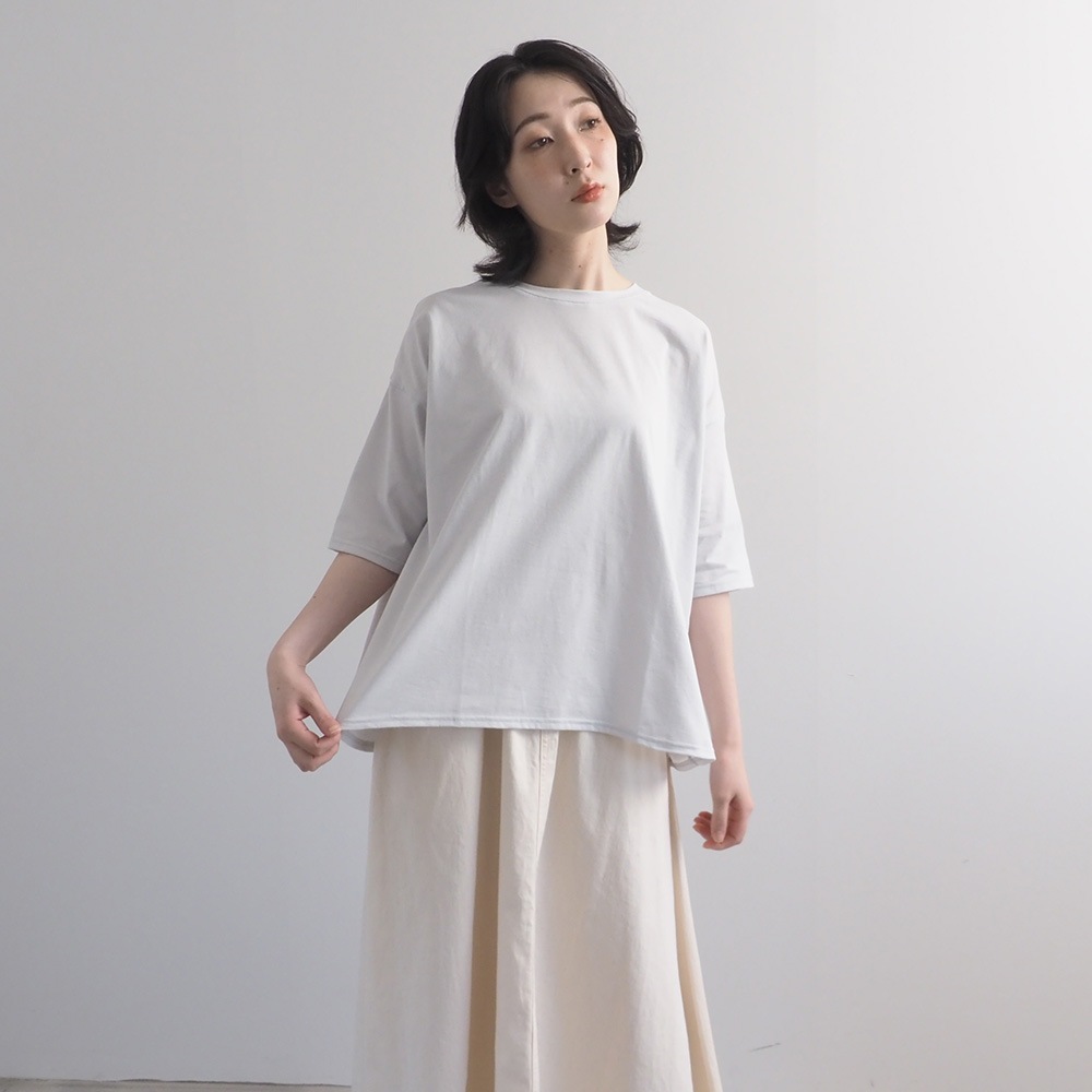 NARU(ナル) 72サイロ うしろドレープTシャツ 672201 | TOPS | NARU