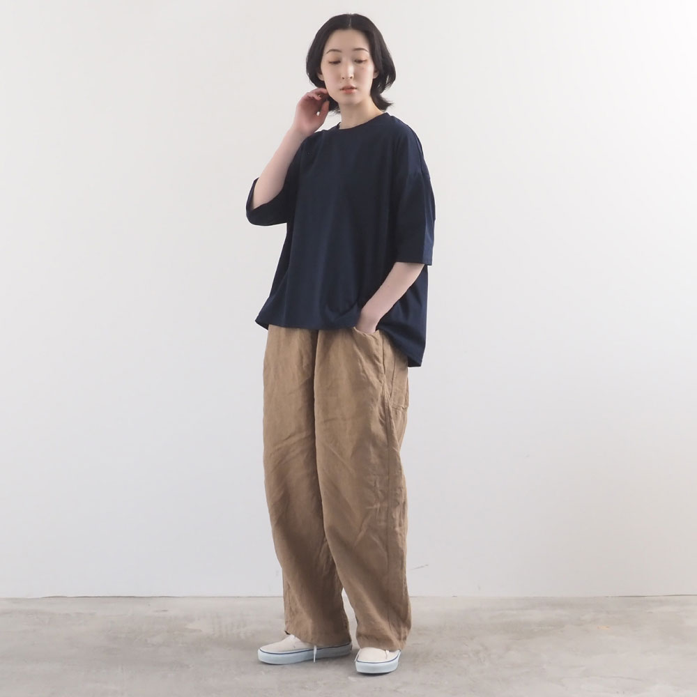 NARU(ナル) 72サイロ うしろドレープTシャツ 672201