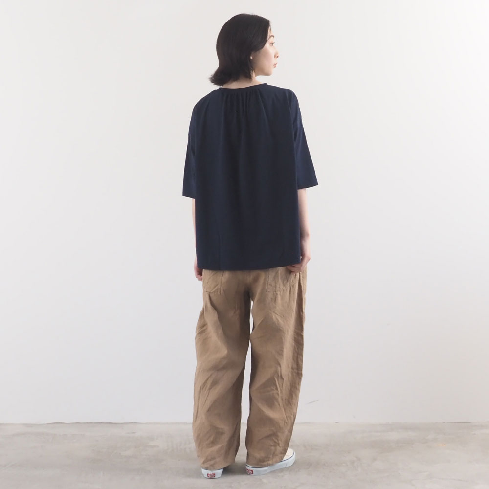 NARU(ナル) 72サイロ うしろドレープTシャツ 672201