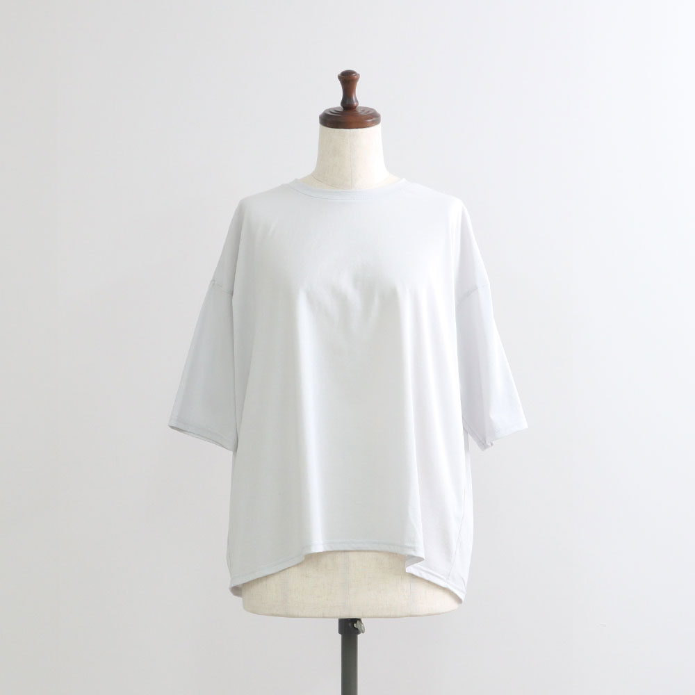 NARU(ナル) 72サイロ うしろドレープTシャツ 672201