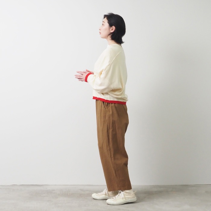 NARU(ナル) 20シーチングハンドワッシャー カフェパンツ 654830