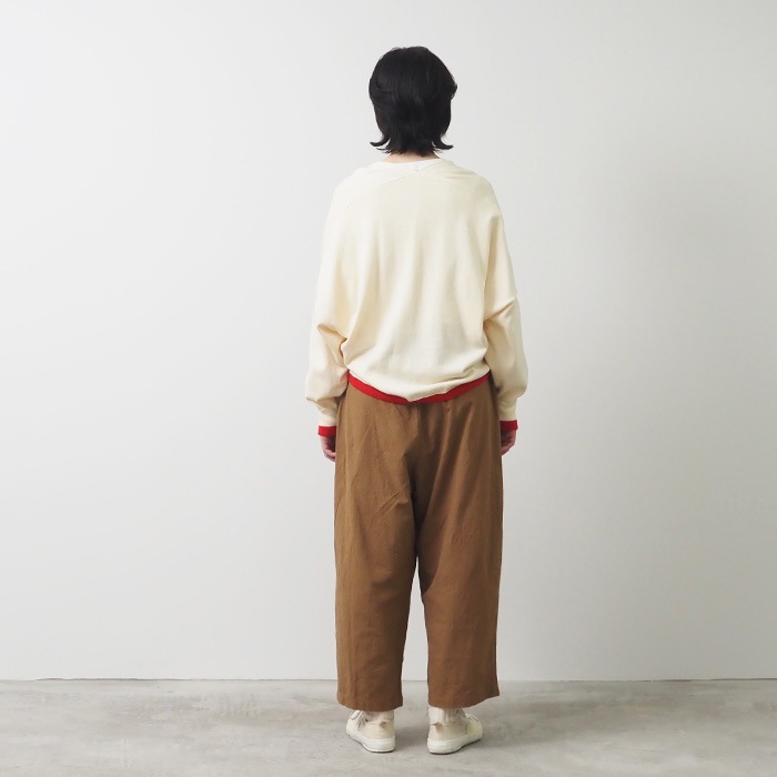 NARU(ナル) 20シーチングハンドワッシャー カフェパンツ 654830