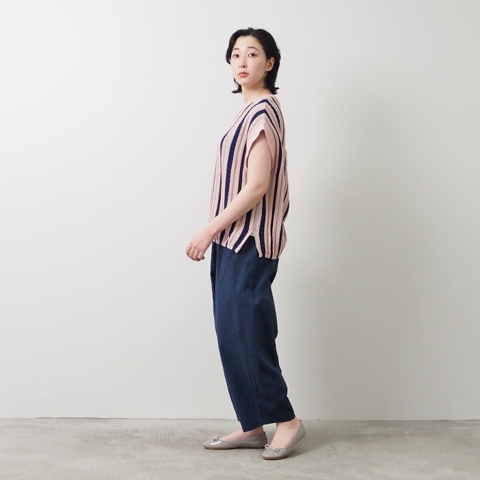 NARU(ナル) 20シーチングハンドワッシャー カフェパンツ 654830