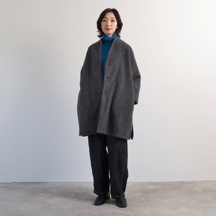 NARU(ナル) トラベルウールプレミアノッチコート 650240BD | ALL
