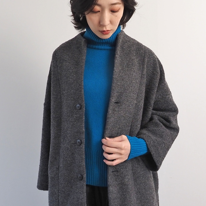 NARU(ナル) トラベルウールプレミアノッチコート 650240BD