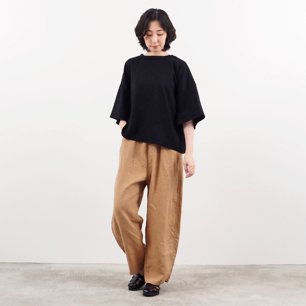 NARU(ナル) クラシック天竺 ワイドスリーブシャツ 648030