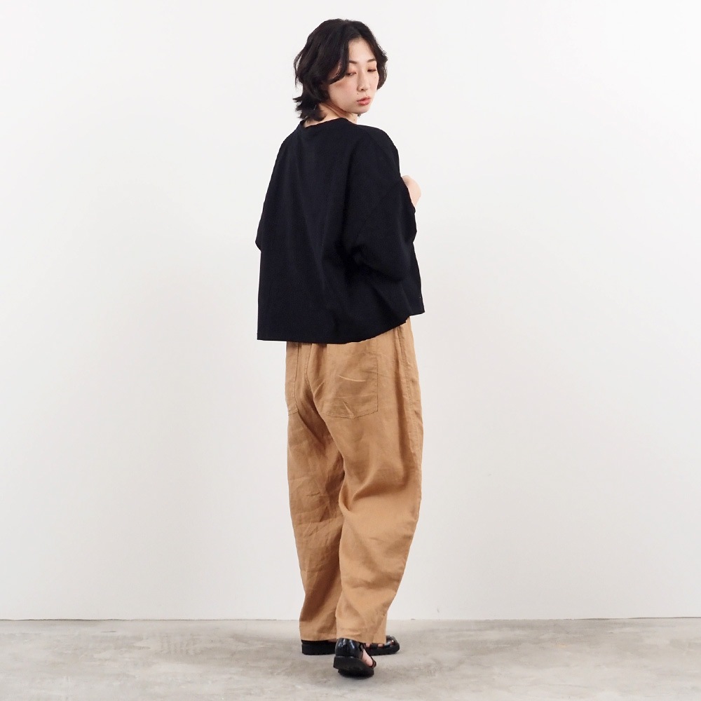 NARU(ナル) クラシック天竺 ワイドスリーブシャツ 648030