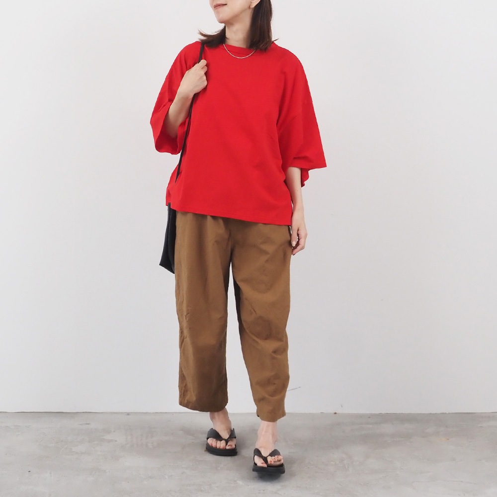 NARU(ナル) クラシック天竺 ワイドスリーブシャツ 648030