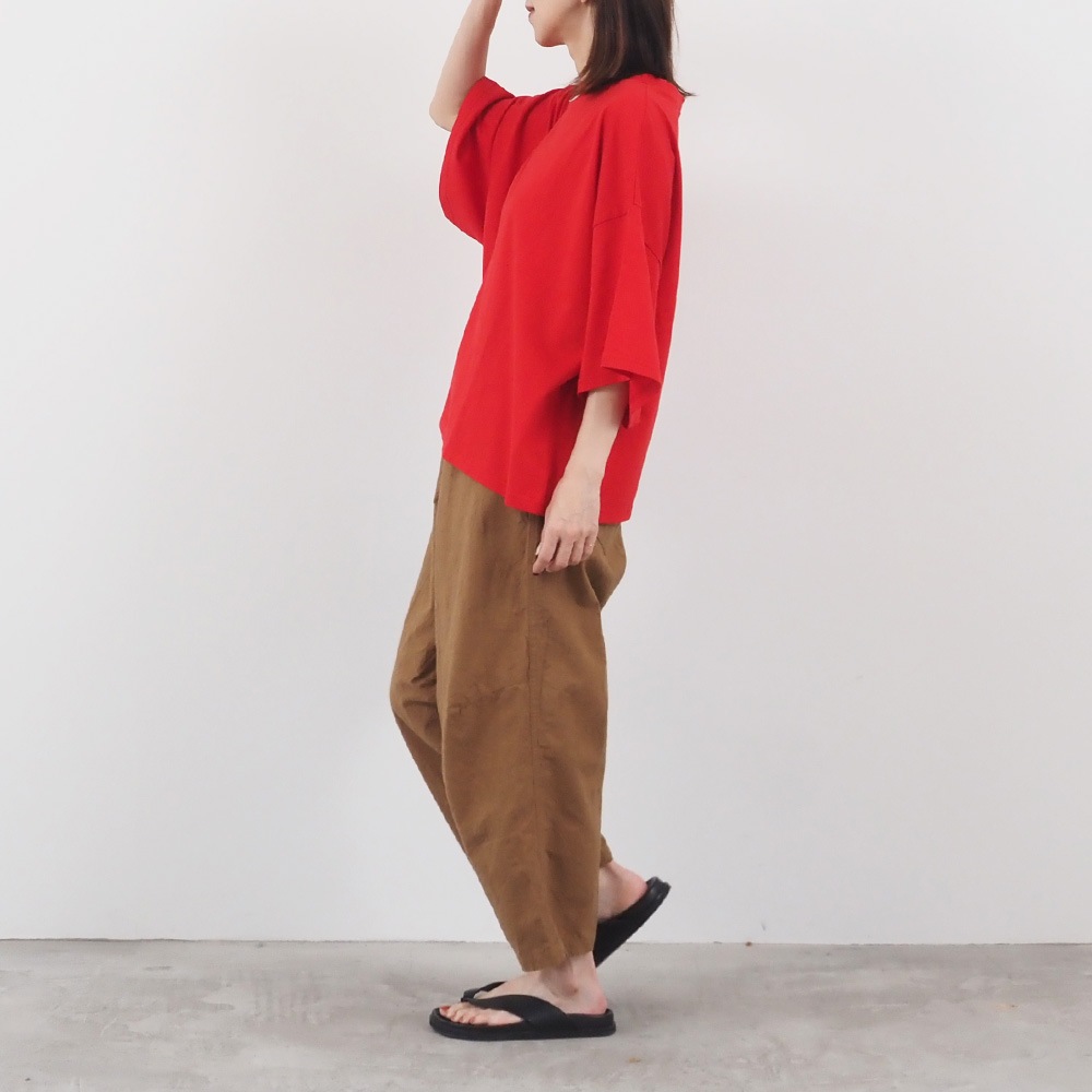 NARU(ナル) クラシック天竺 ワイドスリーブシャツ 648030