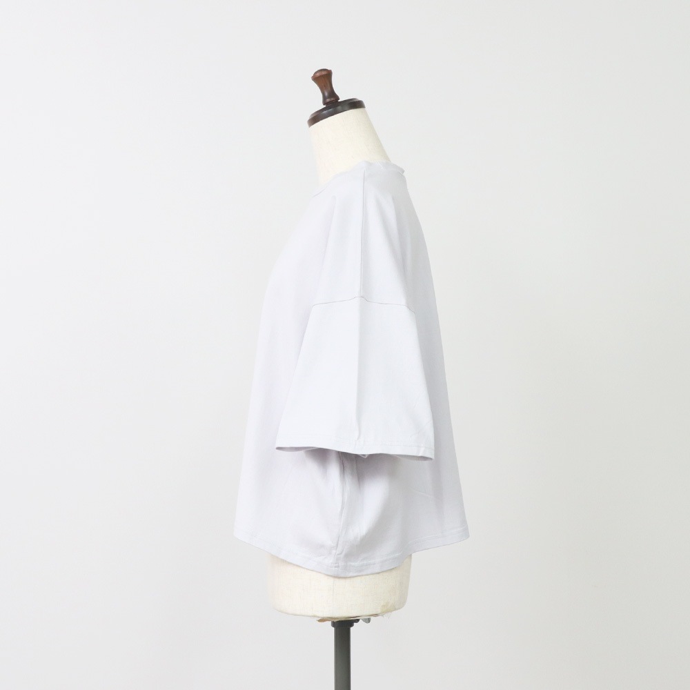 NARU(ナル) クラシック天竺 ワイドスリーブシャツ 648030